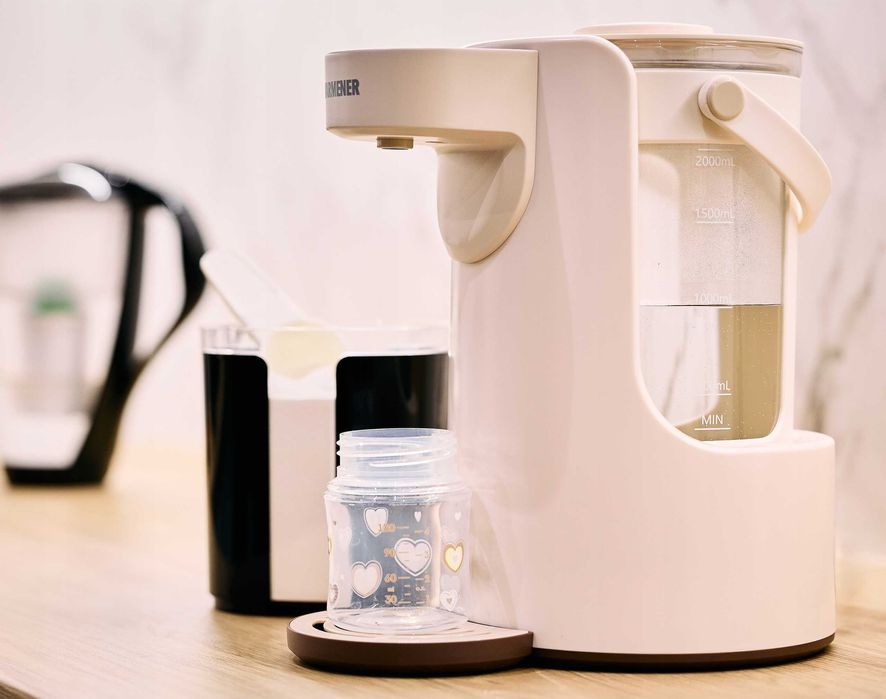 Ekspres do przygotowywania mleka modyfikowanego - warmener.pl