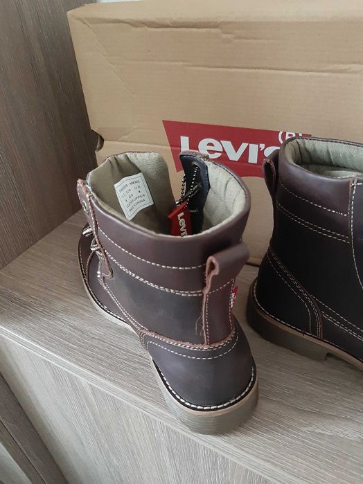 Кожаные ботинки оригинал Levis lex II 41 41.5 42