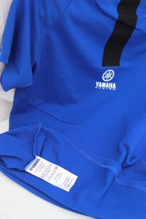 T-shirt oficial de corrida Yamaha Racing, NOVA!