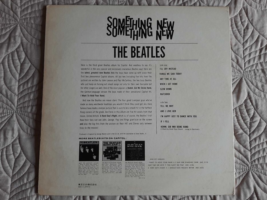 The Beatles - Something New - Japão - Vinil LP