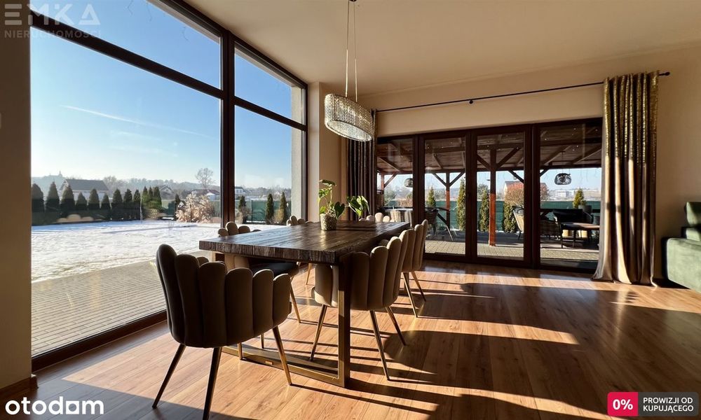 Parterowy wykończony i ciepły dom z garażem