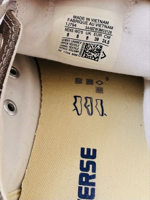 Кеди сірі converse