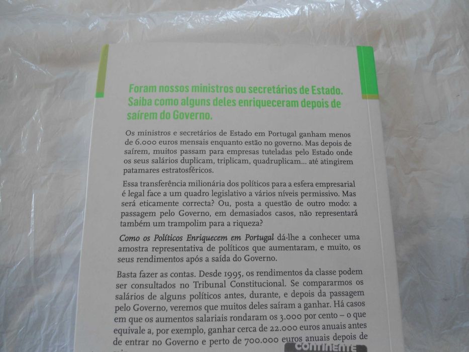 Como os Políticos Enriquecem em Portugal por António Sérgio Azenha