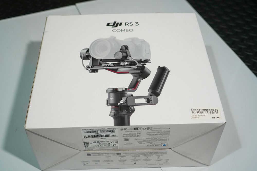 DJI Ronin RS 3 Combo – Novo + Caixa + Acessórios | novo sem uso