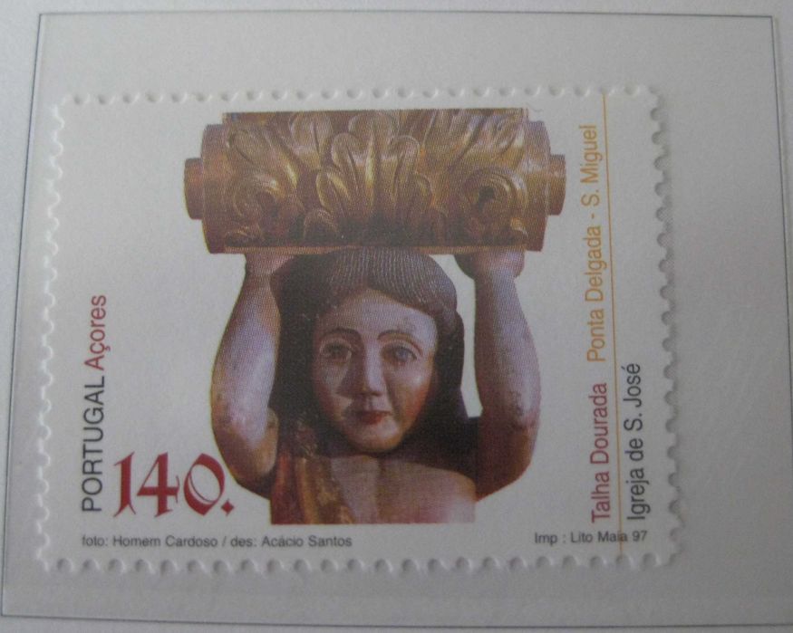 1997 - Série nº 2409/12 - Talha Dourada Açores