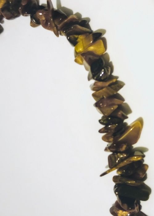 Bransoletka kamień "tygrysie oko" unisex nowa