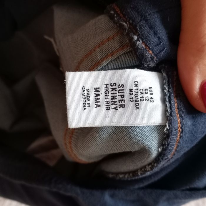 Джинси для вагітних скіні