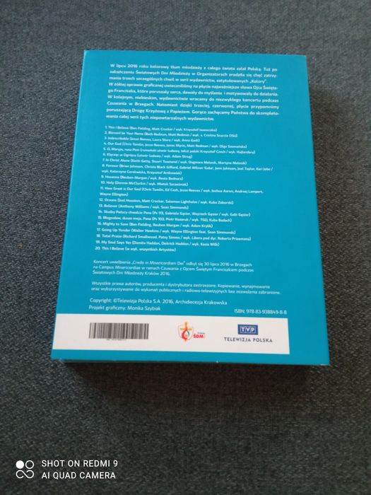 Światowe dni młodzieży CD+DVD