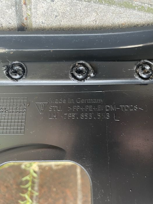 Пороги накладки порогов Porsche Cayenne 958