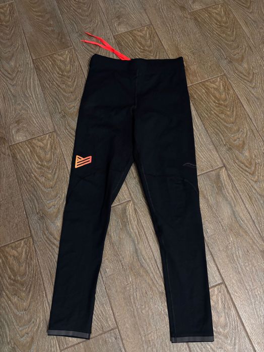 Saucony S тёплые беговые мужские тайтсы лосины  штаны для бега