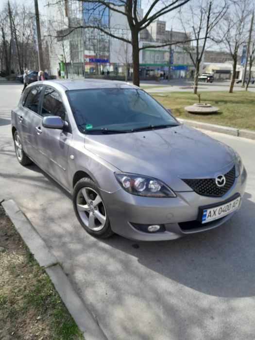 Мазда 3, 2005 ( серый)