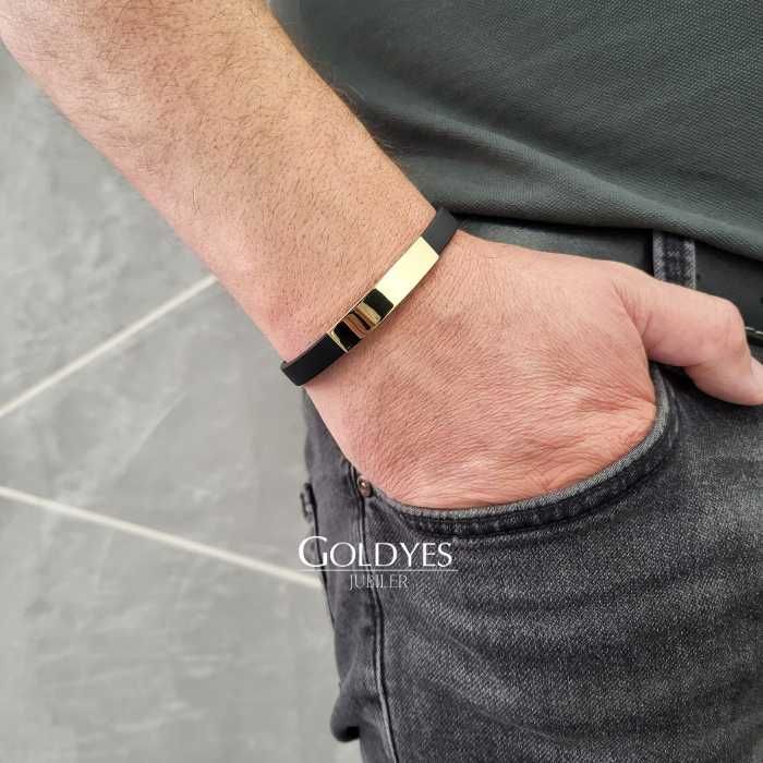 Złota bransoletka próby złota  585 14K