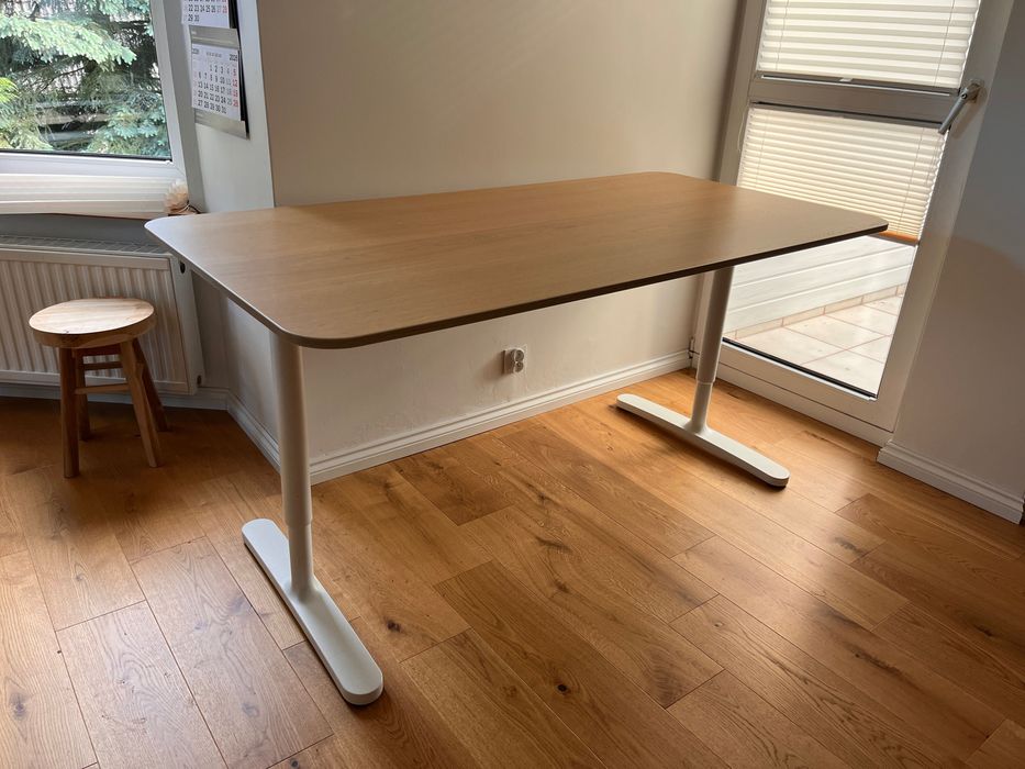 Biurko Ikea Bekant 160x80 stan bdb Szczecin