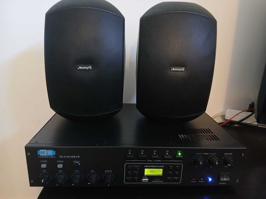 Amplificador KS-2120/USB/FM