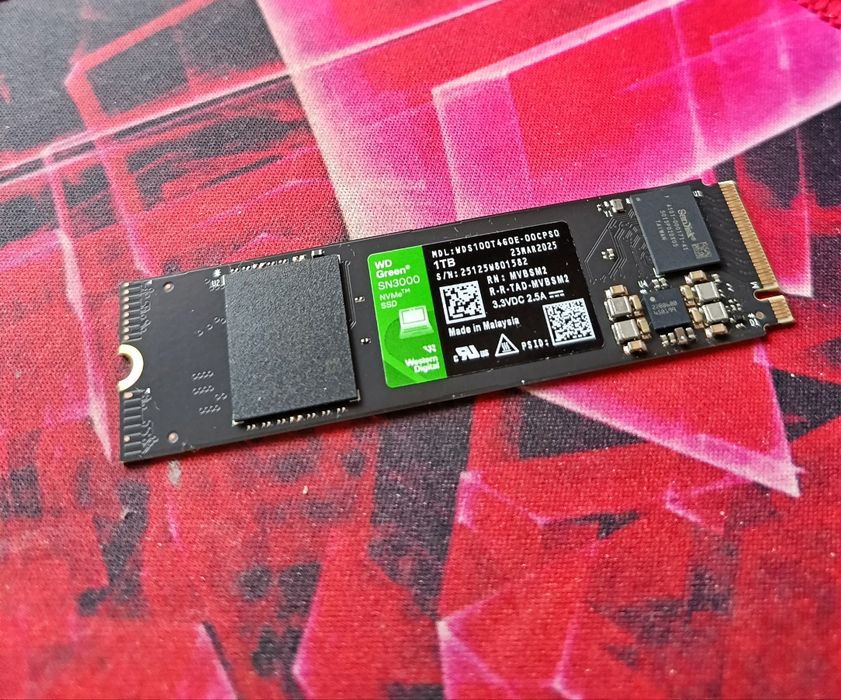 1TB GB SSD NVMe WD Green 5300/4900 MB/s M.2 2280 ЯК НОВИЙ