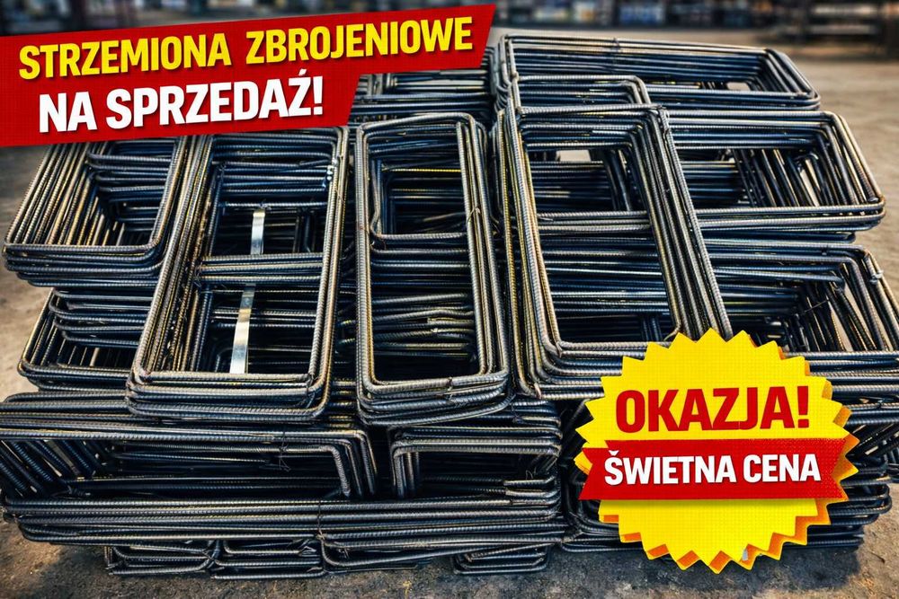 Jarzemka budowlane, strzemiona zbrojeniowe
