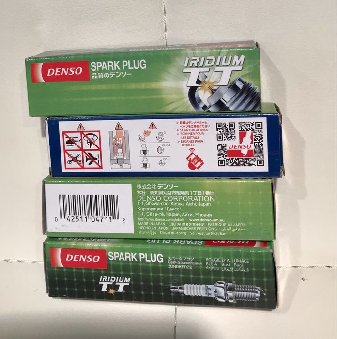 Свічки іридієві IXEH20TT DENSO Японія оригінальні