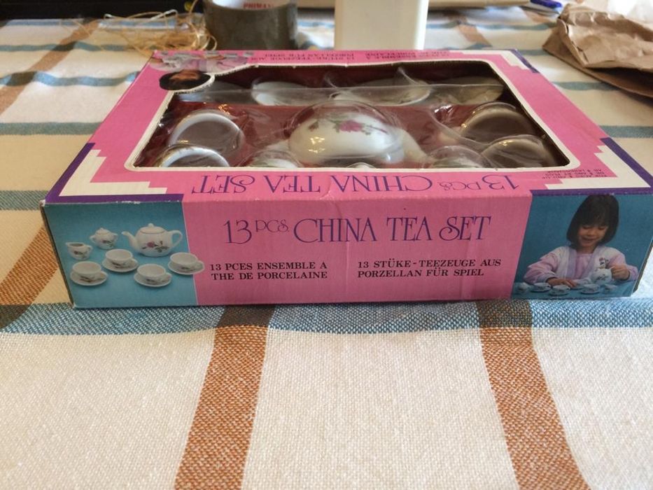 Serviço de cha para crianca