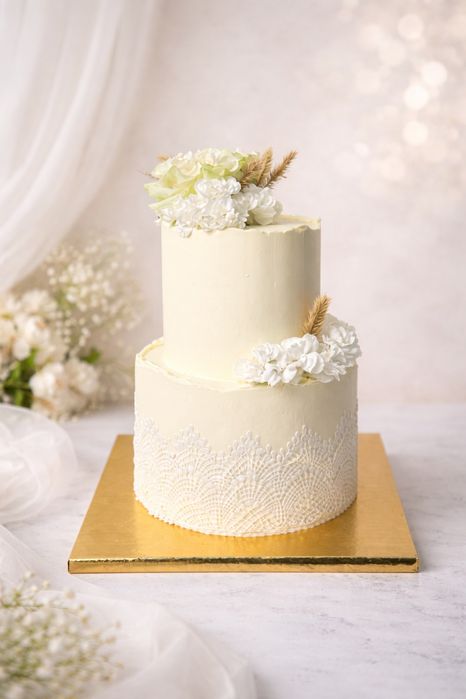 Tort TORTY BEZA URODZINY  Chrzest Wesele urodziny Przepyszne