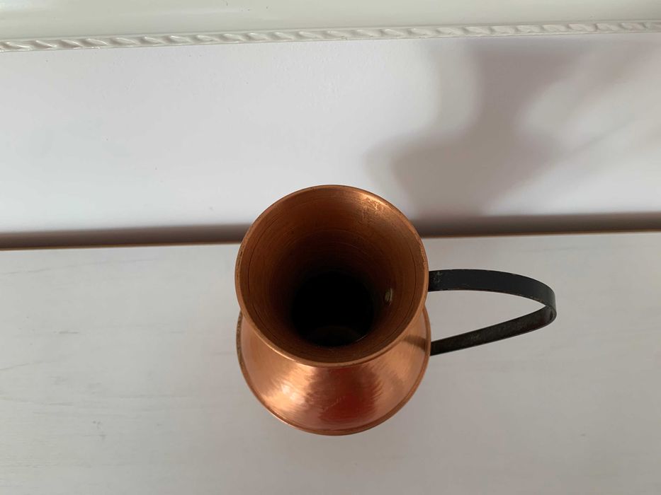 Dekoracyjny wazon mosiądz 21cm