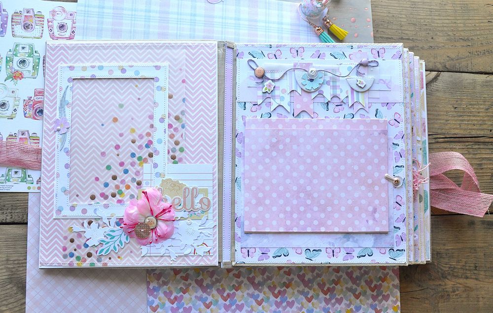 Album na zdjęcia dla dziewczynki