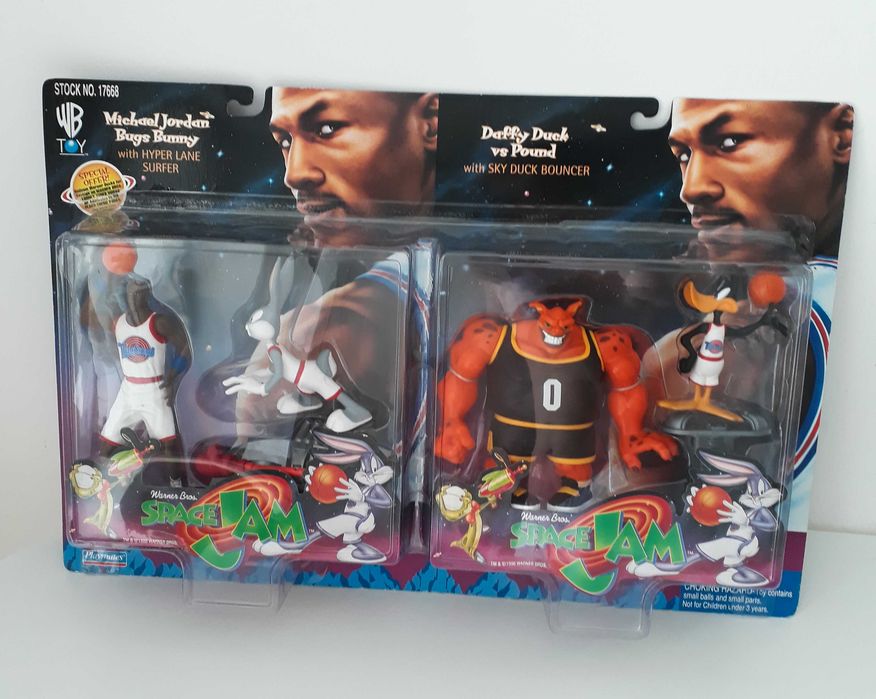 ретро фигурки игрушки Space Jam багз банни 1996