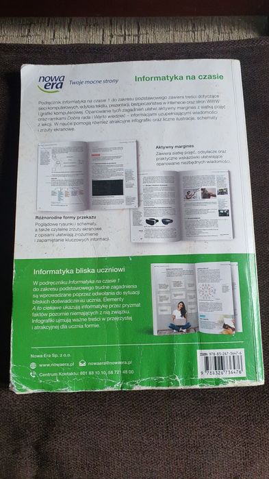 Informatyka na czasie 1 podręcznik liceum technikum nowa era