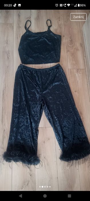 Nowy komplet piżama szlafrok 44