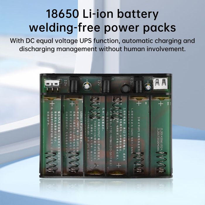 UPS, ибп, упс, бесперебойник, для роутера, модема, термінала.18650х6шт