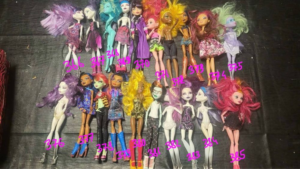 Monster high, ever after high, disney та інші ляльки до вашооо смаку