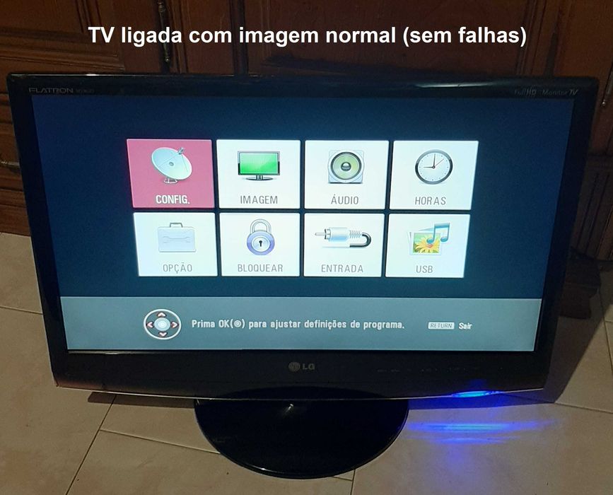 TV/LG Full HD (com defeito)
