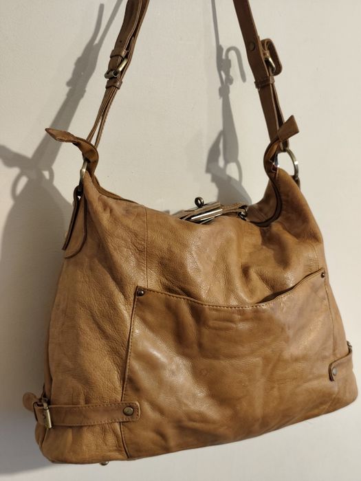 Skórzana shopperka Twiggy