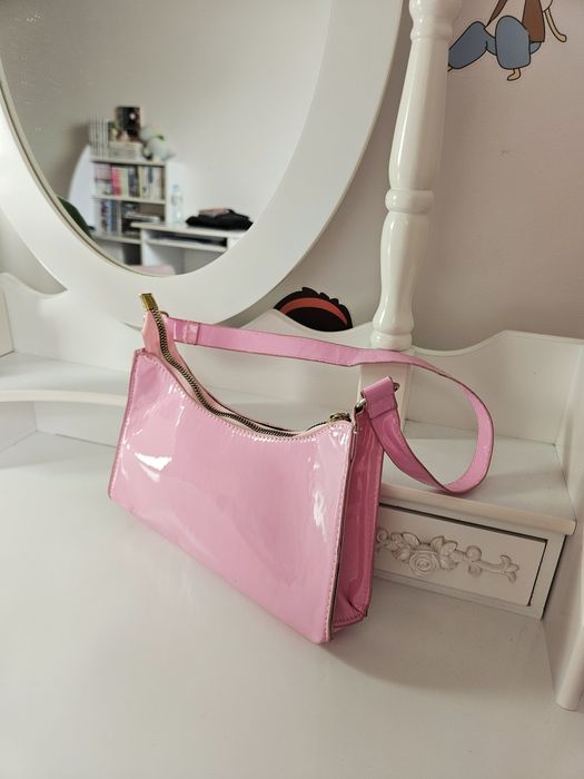 Mała torebka różowa ramiączko mini pretty bag cute loli japan style