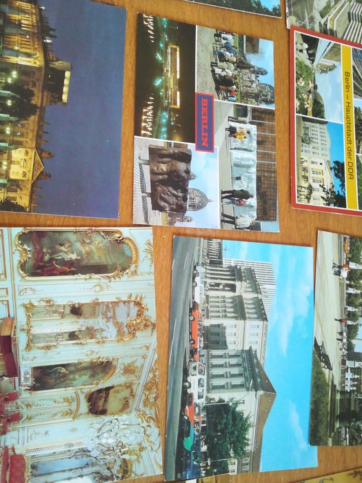 Stare widokowki z Berlin Hauptstadt der DDR i Poczdamu