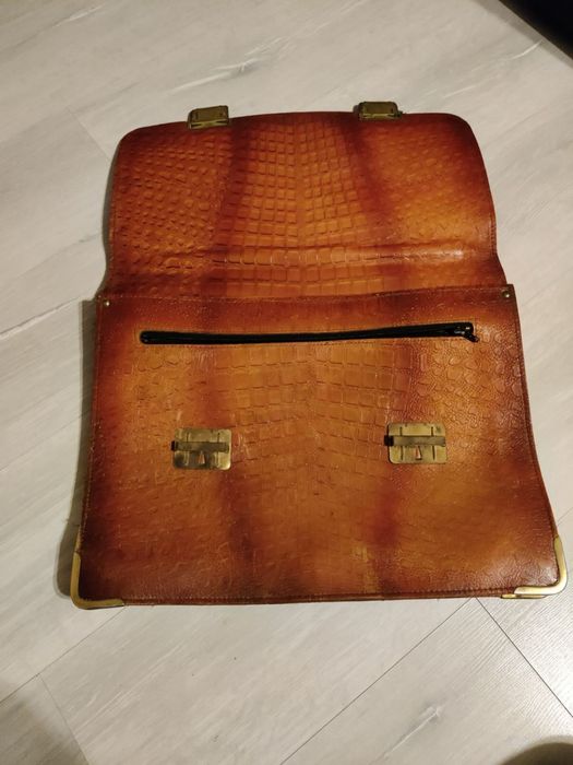 Кожанная мужская сумка