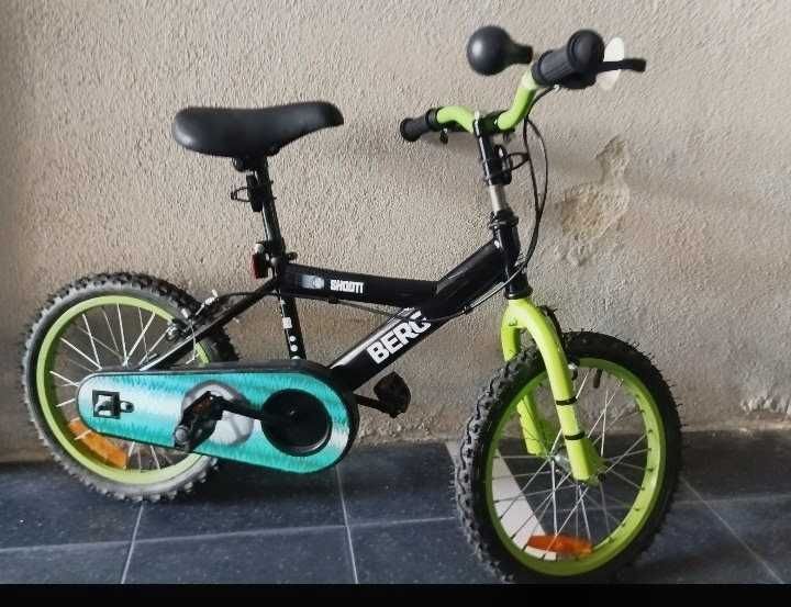 Bicicleta Berg roda 16" 5-7 anos