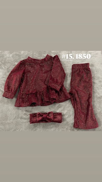 дитячий одяг різних розмірів