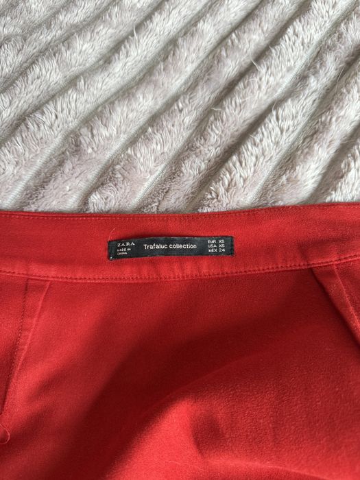 Замшева юбка zara