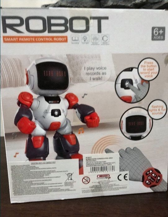 Zabawka dla dzieci robot interaktywny 48tknz