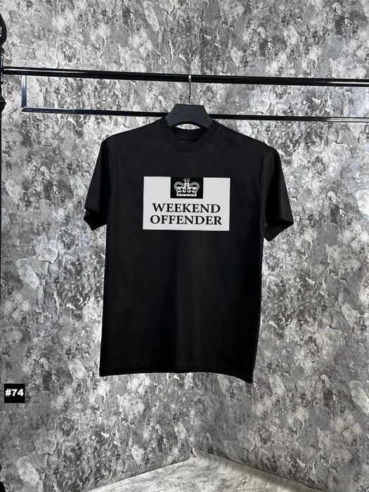 Weekend Offender Leo Gregory Большой Принт - Футболка Викенд Оффендер Черная - XS S M L XL XXL