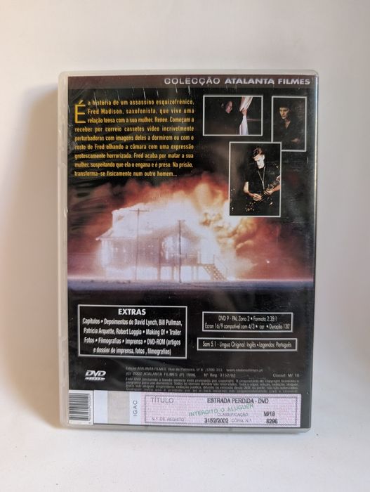 DVD Lost Highway - Estrada Perdida