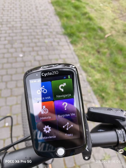 Mio Cyclo 210 + oryginalny uchwyt