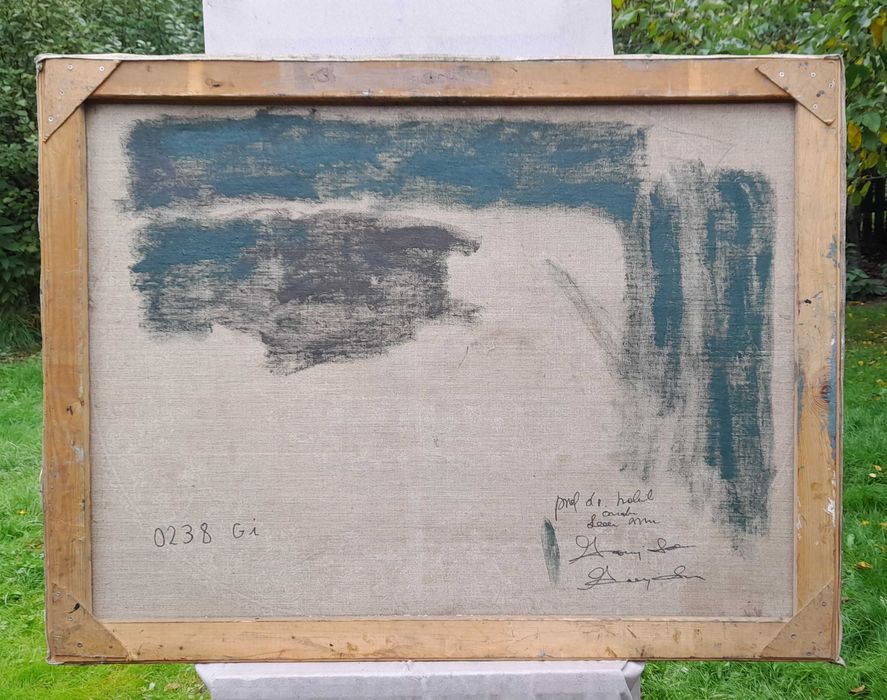 „Pejzaż”, 124×95 cm, Leon Maciej Matschay