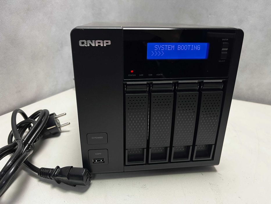 QNAP TS-419P II NAS 4xBAY 2 GHz 512MB HotSwap