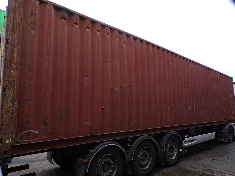 Kontener morski magazynowy budowlany 40 HC używany – TS-CONT