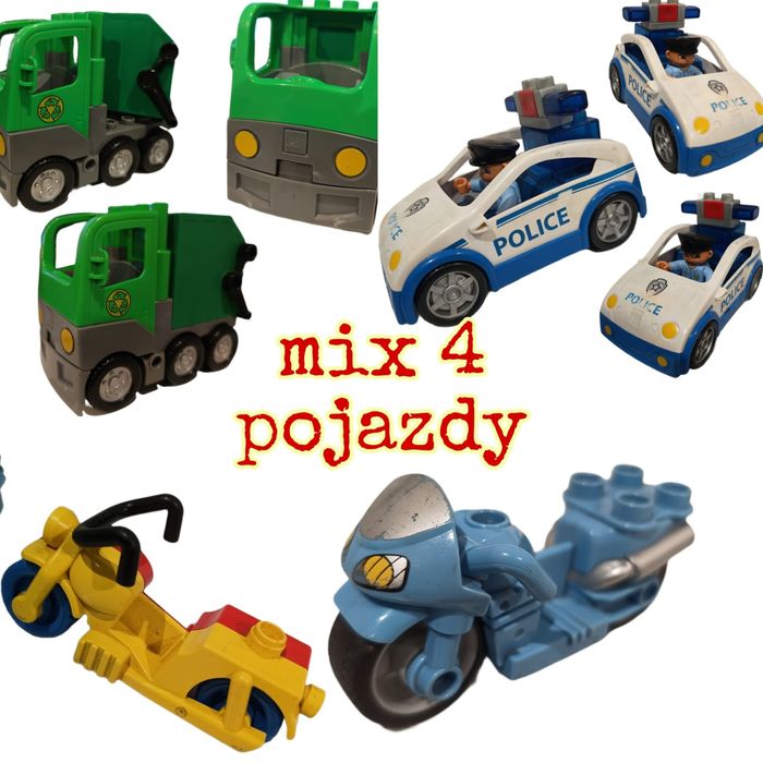 LEGO Duplo samochody i motory