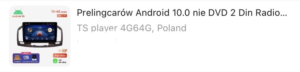 Android auto opel insignia A