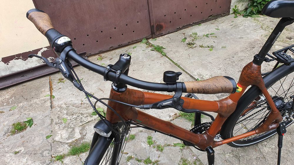 BAMBUS - drewniany - rower - 28 - unikat