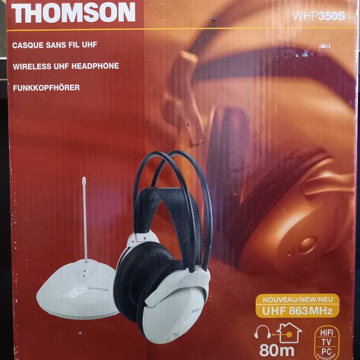 Беспроводные наушники увч THOMSON WHP350S