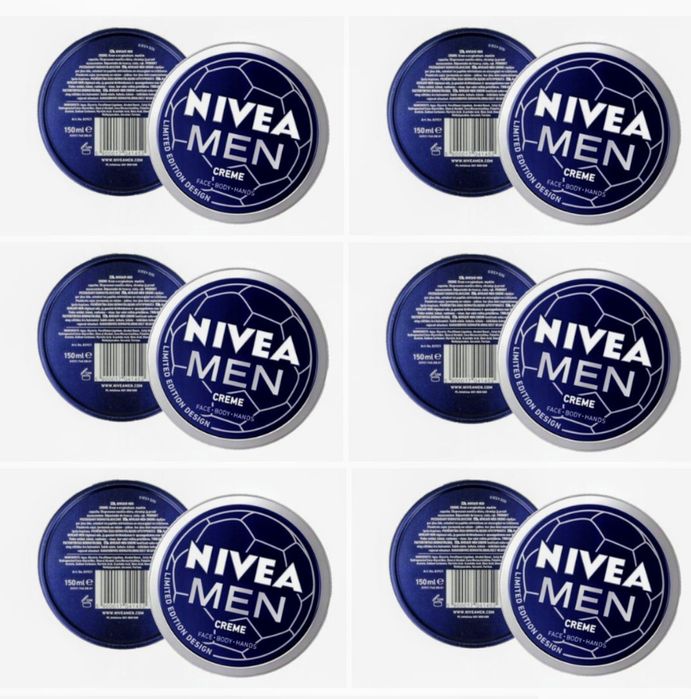 Nivea Men Krem do twarzy 150 ml 6 szt.